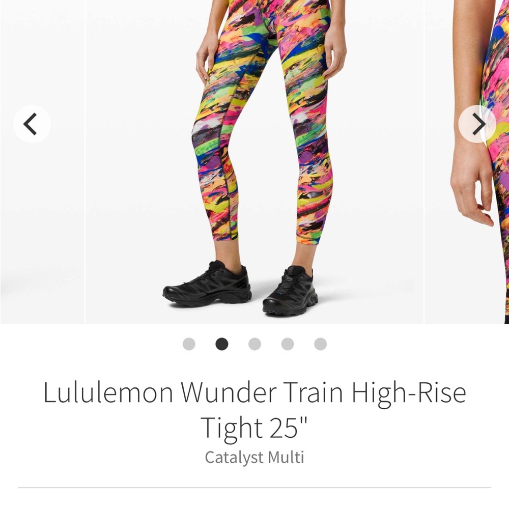 Lululemon Wunder Train High Rise 25” - Picture 4 of 9